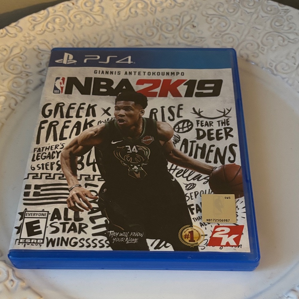 NBA 19 for PS4 - Blue Case